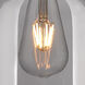 Downtown Urban Owego 2 Light 15.5 inch Satin Nickel Bath Vanity Light Wall Light in Light Smoke Glass